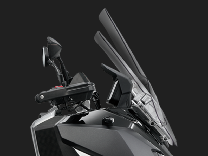 Tool-free Adjustable Windscreen